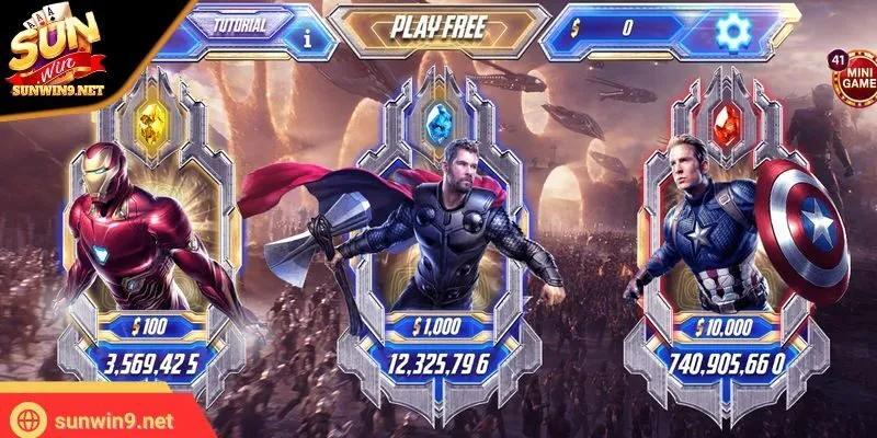 Avenger SUNWIN - Slot Game siêu anh hùng hấp dẫn bậc nhất 2 Sunwin Avenger là một trong những tựa slot game đình đám
