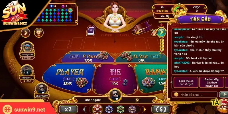 Baccarat kim tài - Trò chơi đáng để trải nghiệm tại SUNWIN 4 Sunwin Không nên cược theo chiến thuật Martingale