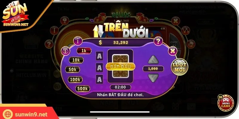 Trên Dưới SUNWIN - Mini game hot, càng chơi càng trúng lớn 4 Sunwin Mẹo cao thủ sẽ giúp anh em mau giành chiến thắng lớn