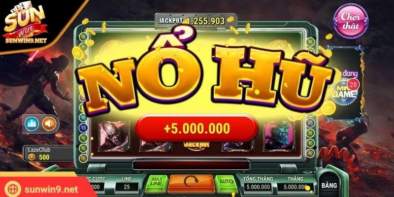 Khi tải game nổ hũ đổi tiền mặt bạn sẽ có cơ hội giải trí với kho game khủng